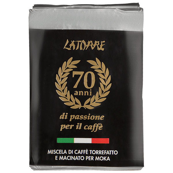 Caffè 70° blend, ground coffee for moka and filter machine